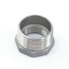 1-1/4" BSP Male to 1" BSP Female 304 Stainless Steel Reducer Adapter Fitting view 2