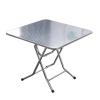 Portable Stainless Steel Folding Table for Restaurants, Kitchens, Homes, and Hotels view 1