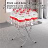 Portable Stainless Steel Folding Table for Restaurants, Kitchens, Homes, and Hotels view 3