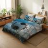 Srigzcaly Soccer 3D Goal Duvet Cover Set 200 x 220 cm, Light Blue view 2