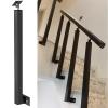Black Balusters for Indoor and Outdoor Use, 10-Piece Set view 1