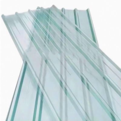 Transparent Corrugated Roofing Sheets, 18-Pack, 0.9 x 0.6 m
