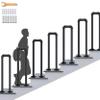 U-Shaped Stair Handrail for Indoor and Outdoor Use, Modern Industrial Wrought-Iron Railing for Porches and Patios, 55 cm view 1