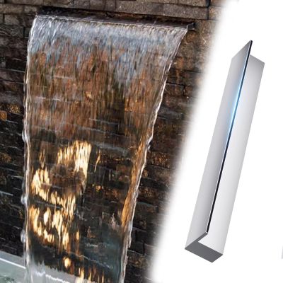 Waterfall Fountain for Gardens, Backyards, and Park Ponds