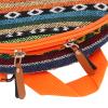 Compact Camping Utensil Bag, Durable Polyester, Adjustable Strap, Orange view 2
