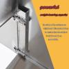QYYZTQY Stainless Steel Single-Bowl Outdoor Utility Cabinet Sink with Faucet, Adjustable Feet, and 200 lb Capacity view 2
