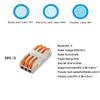 10PCS SPL-3 Electrical Wiring Terminals, Fast Wire Connectors for Lamps and Lanterns view 3