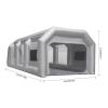 SHIOUCY Inflatable Oxford Fabric Paint Booth for Cars and DIY Spraying view 2