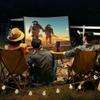 60–300-Inch 16:9 HD Foldable Portable Projector Screen, 250-Inch (553 × 311 cm) view 4