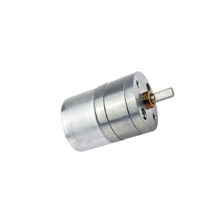 DPNABQOOQ JGA25-310 Micro DC Gear Motor, 12 V, Geared Speed-Control Motor (12 V, 100 RPM)