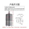 DPNABQOOQ JGA25-310 Micro DC Gear Motor, 12 V, Geared Speed-Control Motor (12 V, 100 RPM) view 2