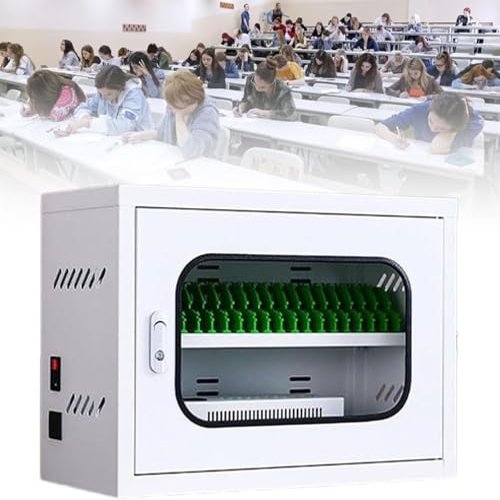 Lockable Phone Charging Station for Schools and Offices