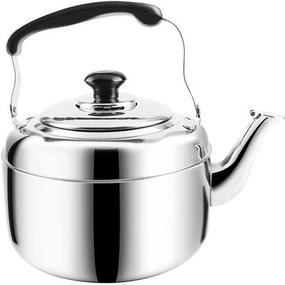 VGVSBG Whistling Stainless Steel Stovetop Kettle, Large Capacity