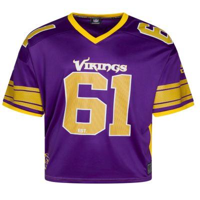 Recovered Minnesota Vikings NFL Mesh Oversized Top Jersey, Purple - XXL