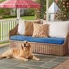 Garden Bench Cushion, Sky Blue, 170 x 30 x 5 cm view 2