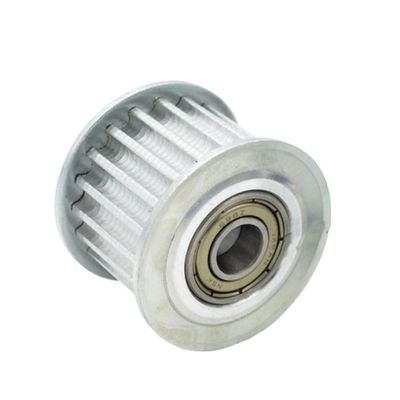 1 pc GT2 2GT 36-Tooth Synchronous Timing Idler Pulley, 3/4/5/6 mm Bore with Bearing for 6 mm Belt, 3D Printer Accessory (4 mm Bore with Teeth)