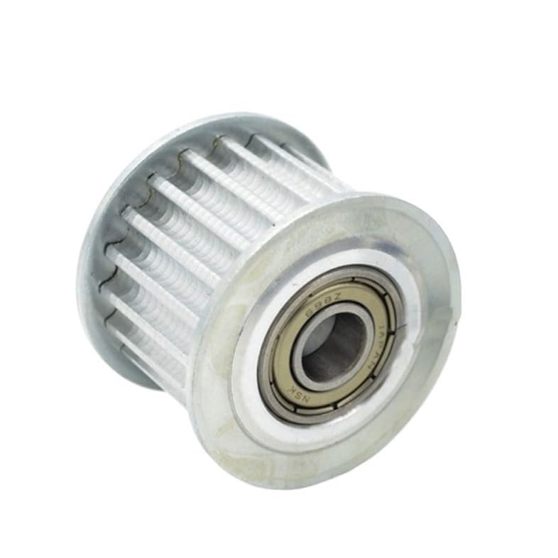 1 pc GT2 2GT 36-Tooth Synchronous Timing Idler Pulley, 3/4/5/6 mm Bore with Bearing for 6 mm Belt, 3D Printer Accessory (4 mm Bore with Teeth)
