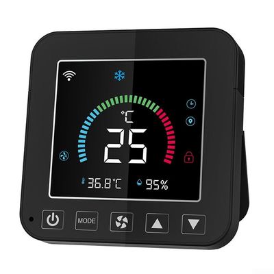 Smart Home Infrared Wi-Fi Temperature and Humidity Monitor, Color Display, Real-Time
