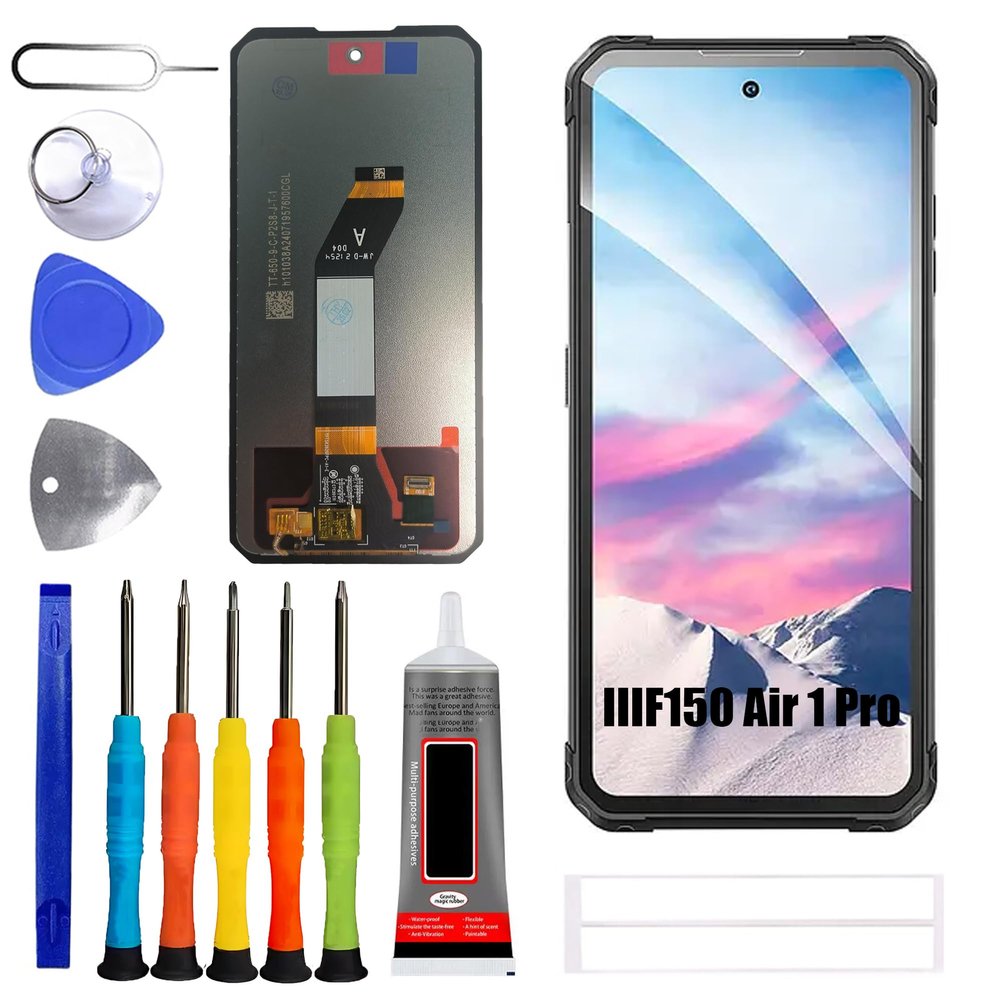 ERYNK LCD Display for Oukitel IIIF150 Air 1 Pro, 6.52-Inch Touch Screen Digitizer with Tool Kit