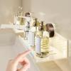 Removable Space-Saving Over-the-Faucet Carbon Steel Organizer view 3