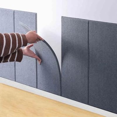 Self-Adhesive Anti-Collision 3D Soft Wall Panels