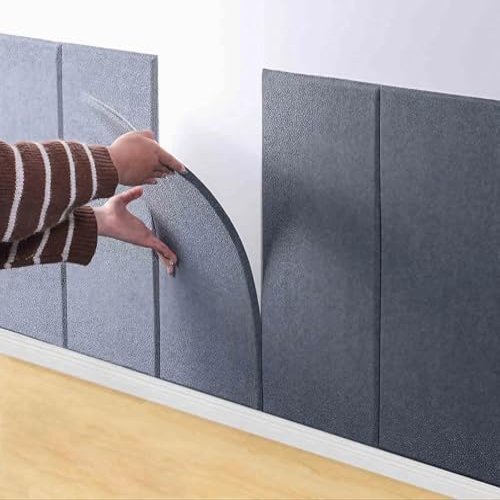 Self-Adhesive Anti-Collision 3D Soft Wall Panels