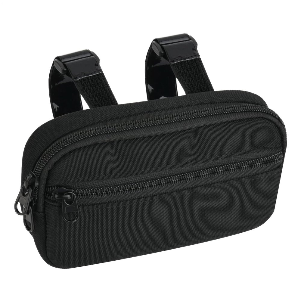 Saddlebag Organizer with Zipper for Smartphone and Keys