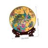 GALPADA Decorative Ceramic Plate with Stand for Kitchen and Home view 2