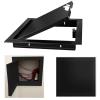 Oracra Magnetic Sanitary Access Panel for Drywall, Black, 51 x 35 cm view 1
