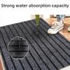 XUCHOU Outdoor Doormat 95 x 150 cm, Dirt-Trapping Mat, Non-Slip, Washable and Weather-Resistant, Black view 3