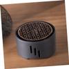 STOBAZA Ceramic Tea Warmer with Oxygen Slot, Ceramic Mat and Candle Holder view 2