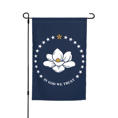 Mississippi State Flag Garden Decoration