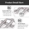 304 Stainless Steel Shoulder Eye Bolt M22 x 150 mm view 3
