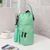 lmoikesz Insulated Waterproof Multifunctional Shoulder Bag for Water Bottles, Green view 2