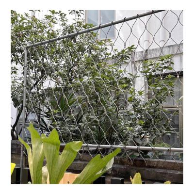 ZHENGQIAN Stainless Steel Anti-Fall Safety Net, 2 mm, H0.8 × L2 m