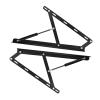 Pneumatic Bed Lift Kit, 2-Piece Gas Strut Storage Bed Lift Mechanism, Black, 150 cm/59 in view 1
