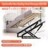 Pneumatic Bed Lift Kit, 2-Piece Gas Strut Storage Bed Lift Mechanism, Black, 150 cm/59 in view 2