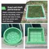 Discreet Durable Resin Lawn Manhole Cover with Frame, 100 x 100 cm view 4