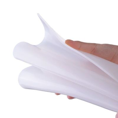 1 White Silicone Rubber Mat, 0.5–30 mm Thick (100 × 100 × 3 mm)