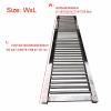 Portable Industrial Stainless Steel Conveyor System, 60 x 120 cm, with Loading Roller and Wheels view 3