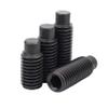 Black Grade 12.9 Steel Hex Socket Set Screw with Dog Point, M2.5–M16 (40 mm, 5 pcs, M8) view 3