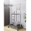 MJMLUCK Mobile Commercial Mop Stand and Cleaning Cart with Universal Wheels view 3