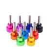 1/4-20 UNC Thread Knurled-Head Bolt, Purple, 65 mm, 1 Piece view 1