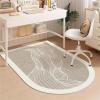 Office Chair Mat for Carpet and Hardwood Floors, Non-Slip TPE Roll Mat, 1100 x 120 cm view 1