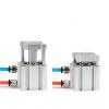 PRXFRWOW CQMB12/16/20 Slim Compact Double-Acting Guide-Rod Pneumatic Cylinder, Without Magnet, 1 pc (45 mm Stroke, 12 mm Bore) view 2