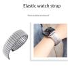 CLCLGOKKOH Elastic Stainless Steel Band for Smartwatches, Unisex (Black, 16 mm) view 2