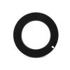 M42 to EOS Lens Adapter Ring for Canon EOS EF Cameras, Adjustable Metal, Black view 1