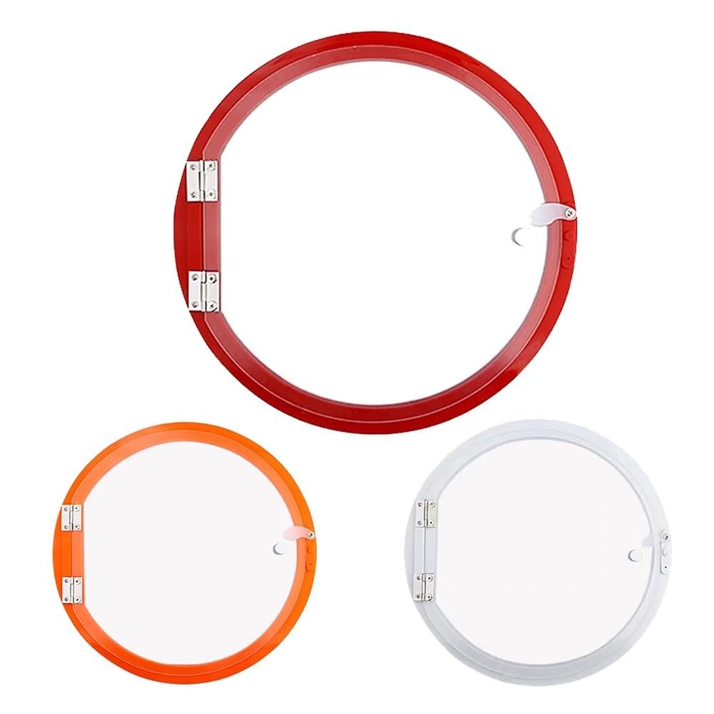 YJEUZCD Adjustable Round Acrylic Concession Window