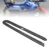 Cryfokt 415 Motorcycle Chain, Strong Compatibility and Improved Performance for ATVs and Go-Karts view 4