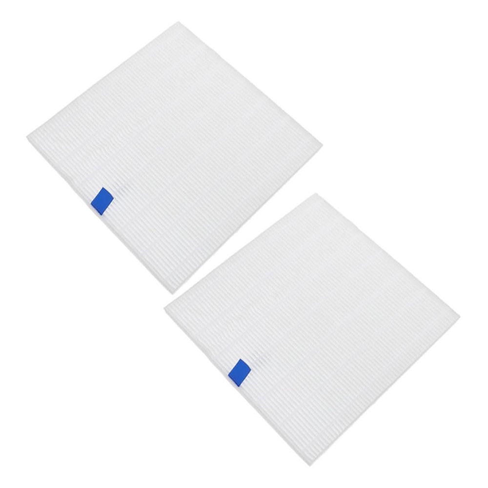DECOMELODY 2-Pack Reusable Nail Dust Collector Filters, White